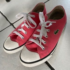 Lacoste Pink Sneakers